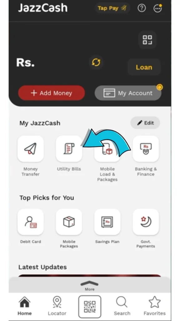 Jazzcash screenshot 1